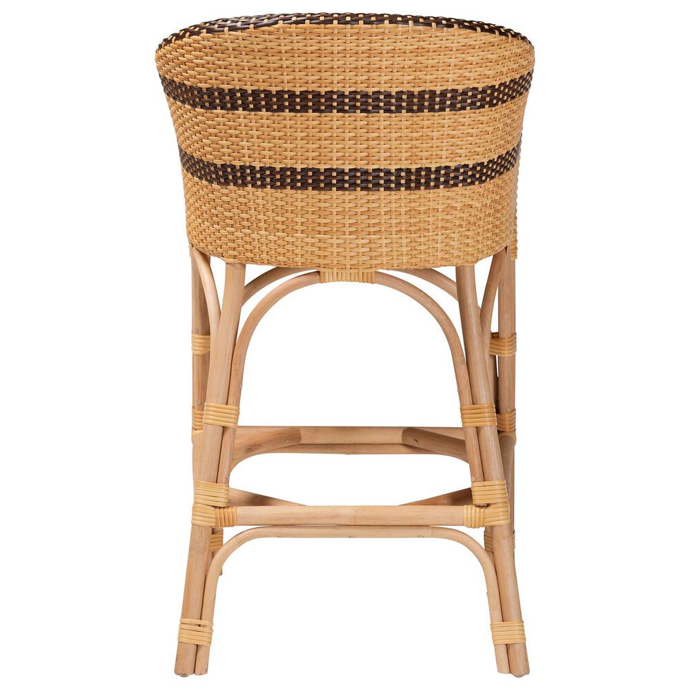 Baxton Studio Elma Counter Stool in Natural, , large