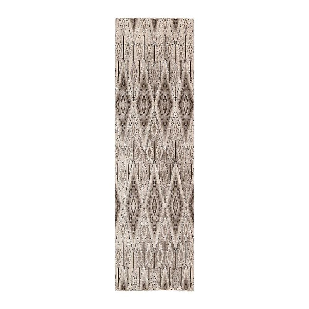 Nourison Karma KRM02 2"2" x 7"6" Beige Runner, , large