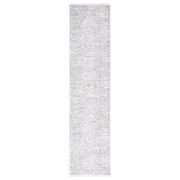 Safavieh Marmara MRM312F 2" x 8" Grey, Beige and Blue Runner, , large