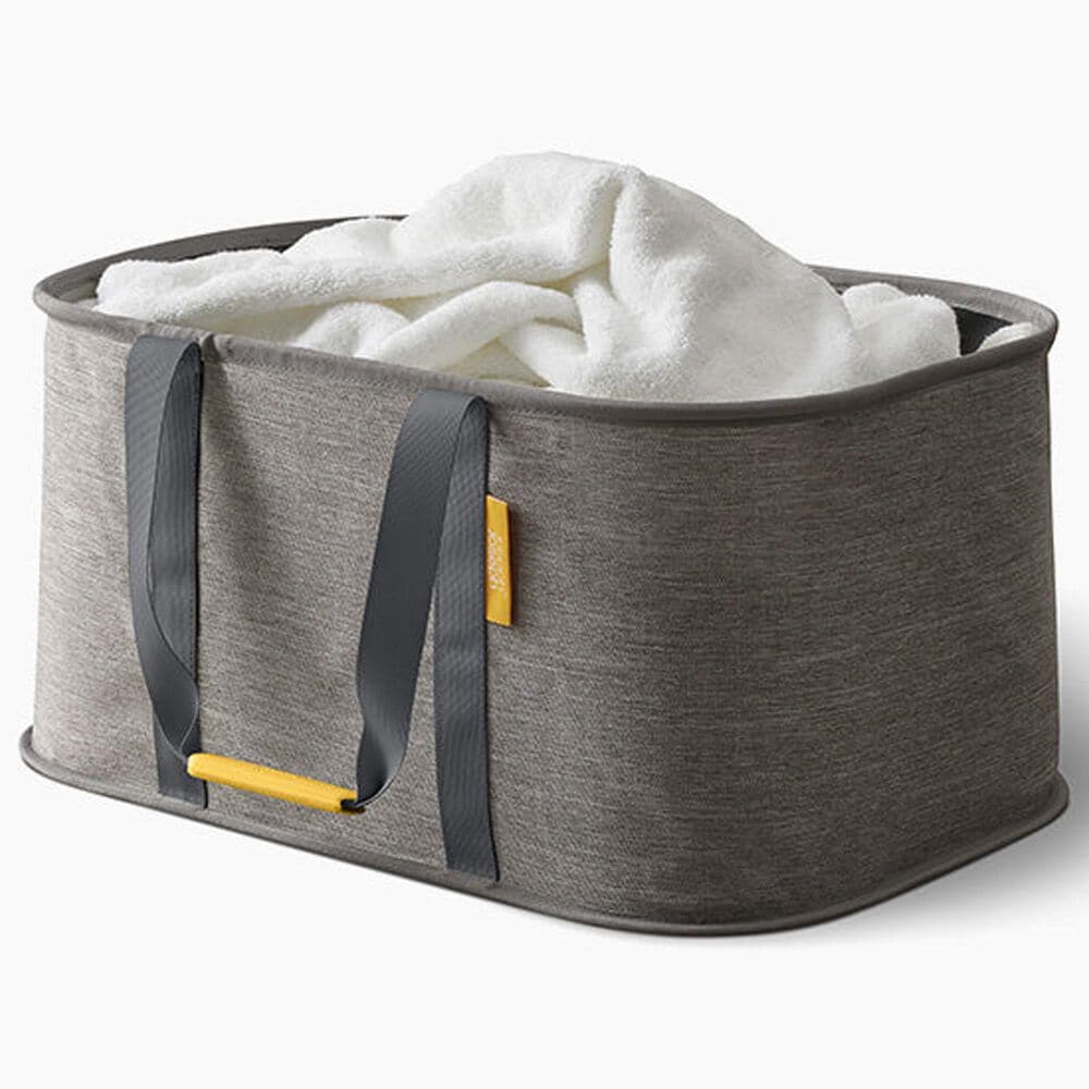Joseph Joseph Hold-All Collapsible 35-liter Laundry Basket in Grey, , large