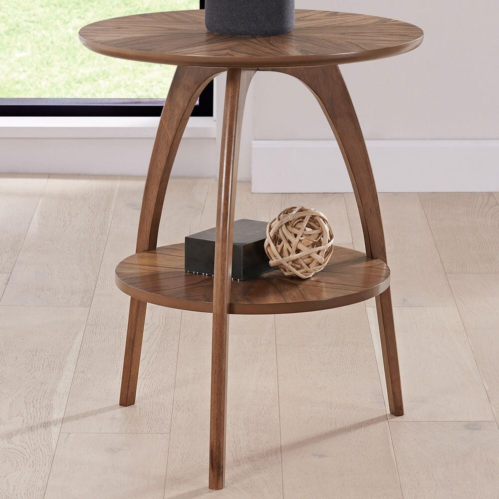Martin Svensson Home Lax End Table in Warm Nutmeg, , large