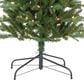 The Gerson Company 6.5" Pre-Lit Artificial Natural Cut Narrow Dover Pine with White Lights in Green, , large