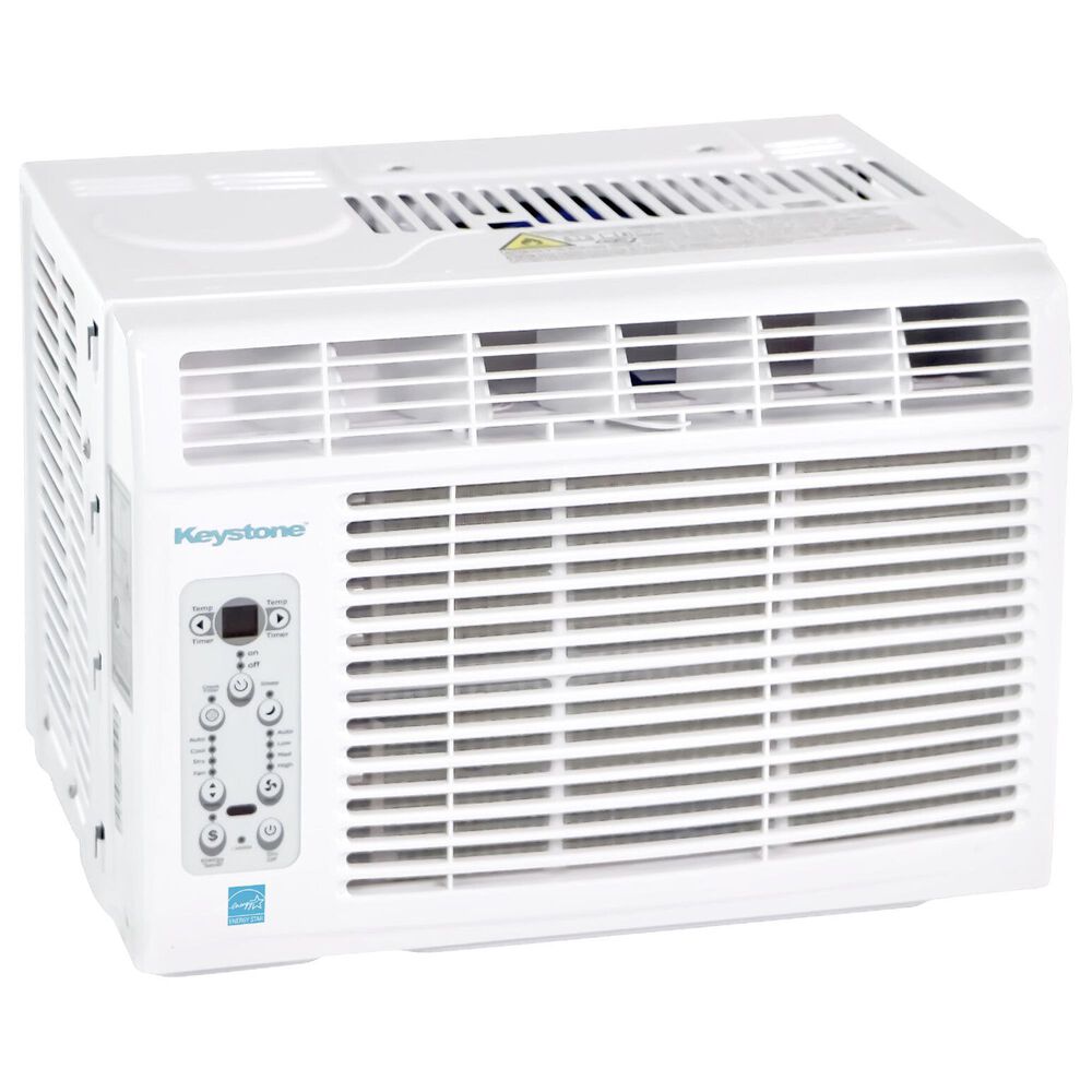 Keystone 5000 BTU Window Mounted Air Conditioner in White, , large
