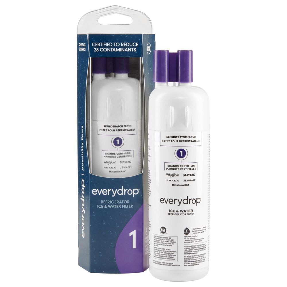Whirlpool EveryDrop Water Filter 1 and FreshFlow Air Filter for Refrigerator, , large