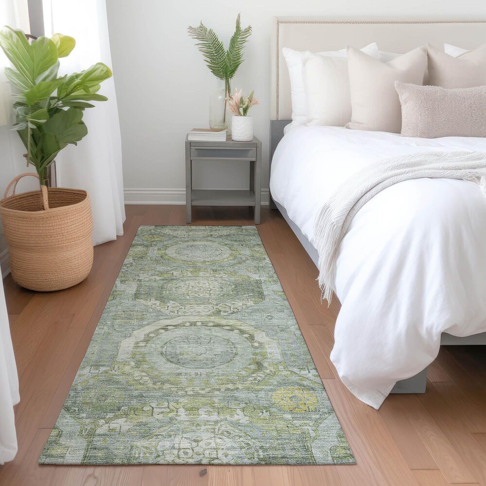 Dalyn Rug Company Tabrook TB14 Sage 2&#39;3&quot; x 7&#39;6&quot; Runner, , large