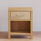 DaVinci Eloise Nightstand with Sand Upholstered Drawer in Honey, , large