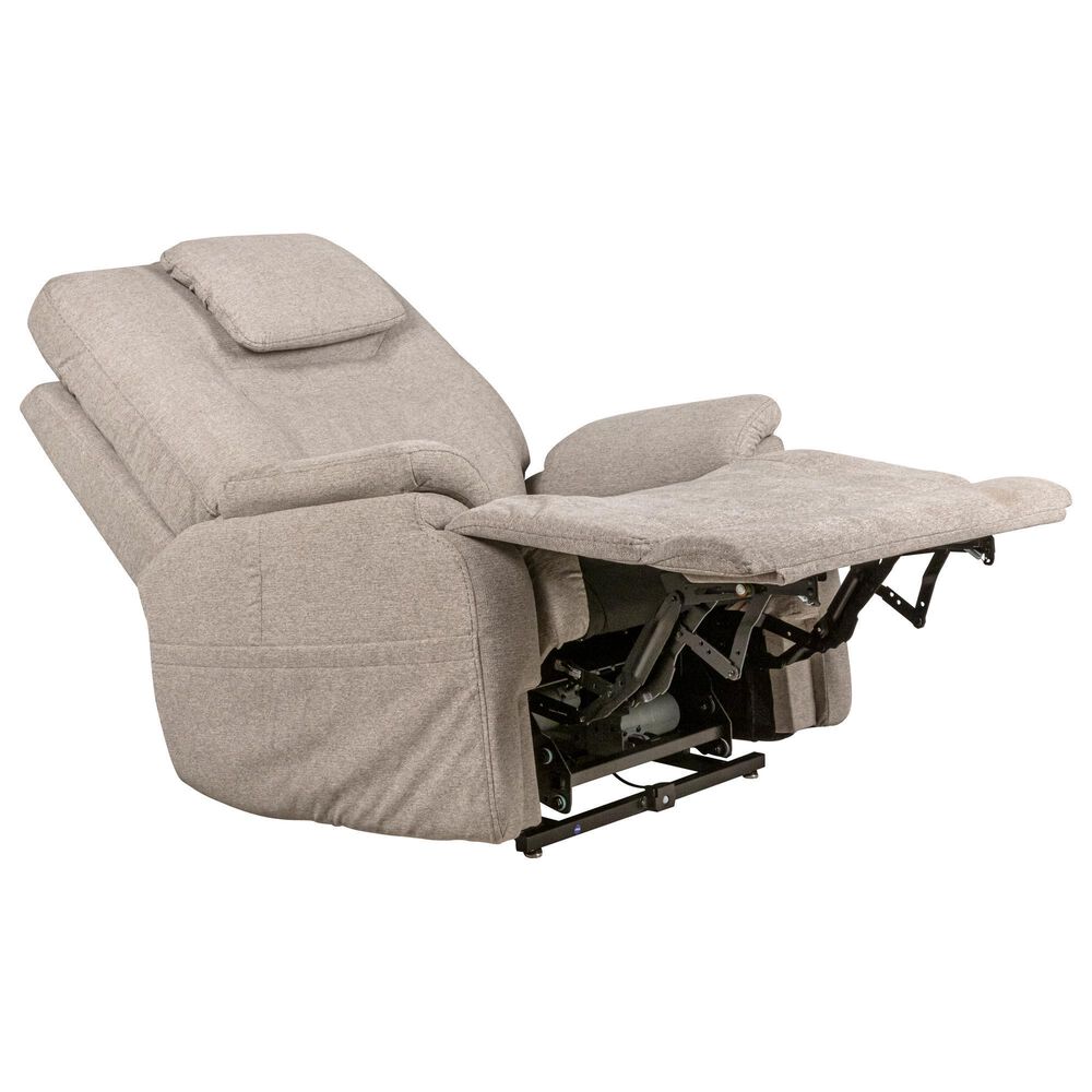 Flexsteel Power Zero Gravity Lift Recliner in Dove NFM