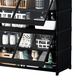 HOMLUX 5-Tier Storage Cabinet with Adjustable Shelves in Black, , large