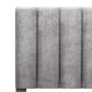 Richlands Furniture Crestone Full Upholstered Platform Bed in Gray, , large