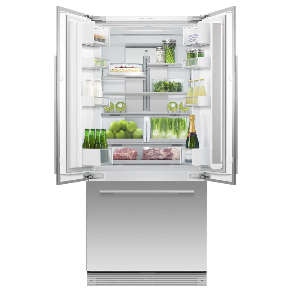 Fisher &amp; Paykel 32" Integrated French Door Refrigerator with Water Dispenser - Panels Sold Separately, , large