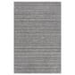 Surya Hickory 6" x 9" Gray, Charcoal, Light Slate and Cream Area Rug, , large