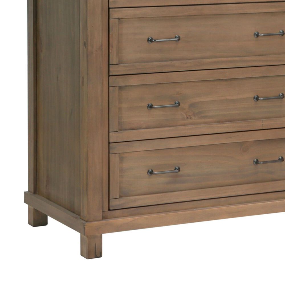Baby Appleseed Rowan 6-Drawer Tall Chest in Sandwash, , large