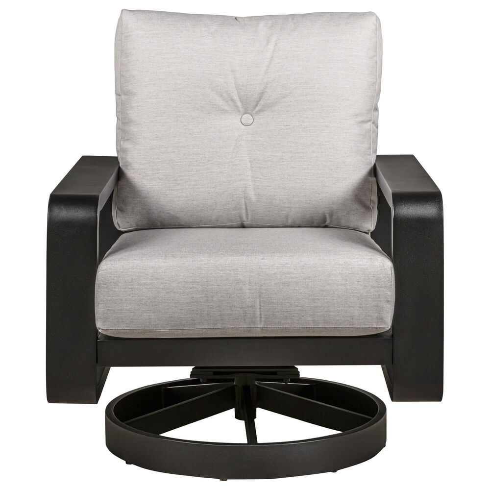 Woodard Vale 5-Piece Patio Conversation Set in Ashgard Ash, , large
