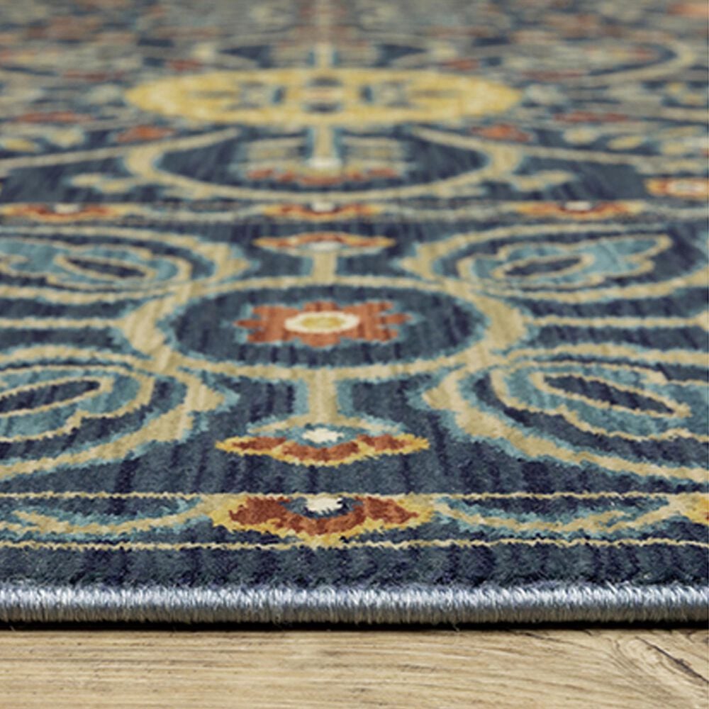 Oriental Weavers Francesca FR11B 2&#39; x 3&#39; Blue Area Rug, , large