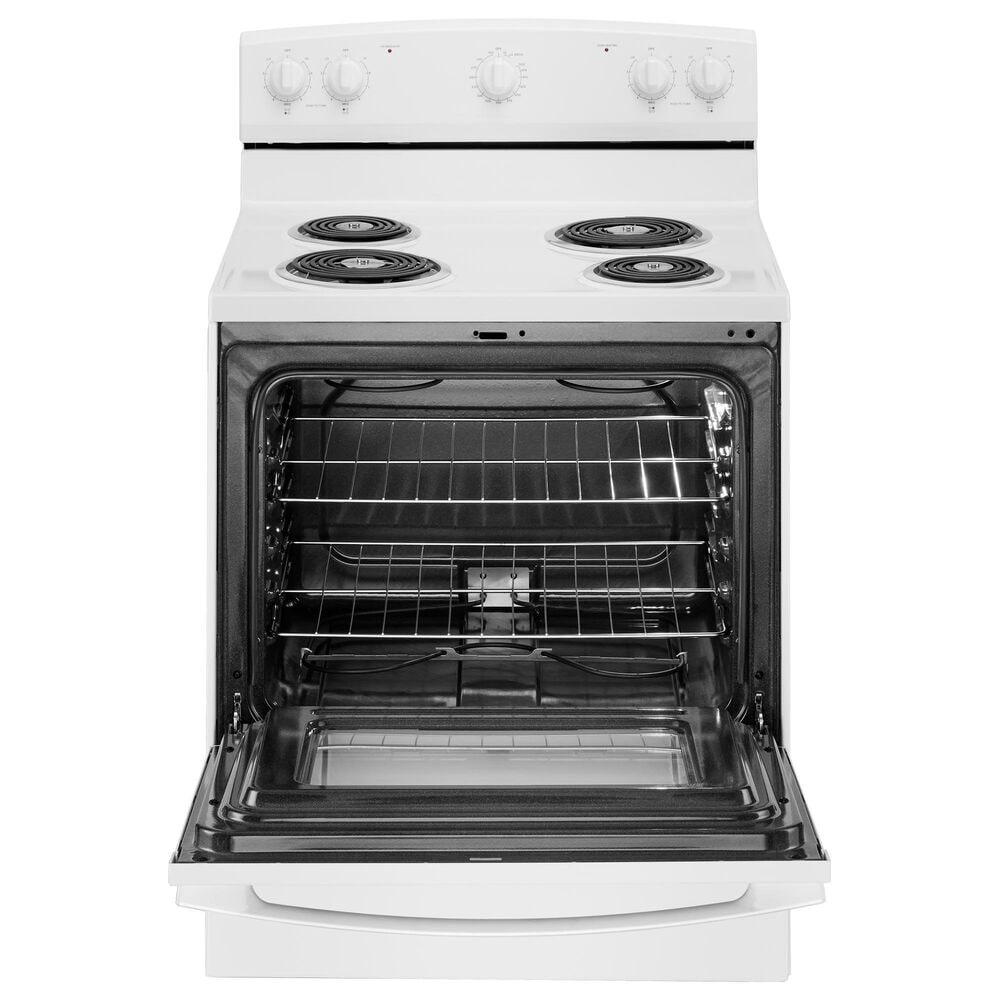 Amana 4.8 Cu. Ft. Electric Range with Knob Controls in White, , large