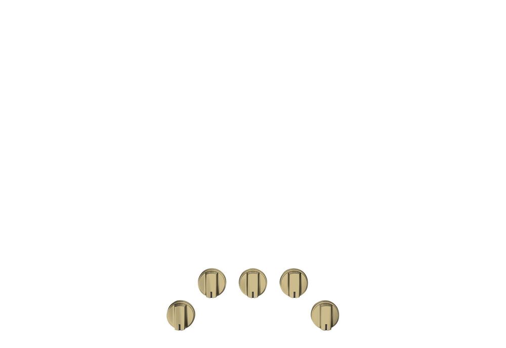 Cafe BRUSHED BRASS COOKTOP KNOBS, , large
