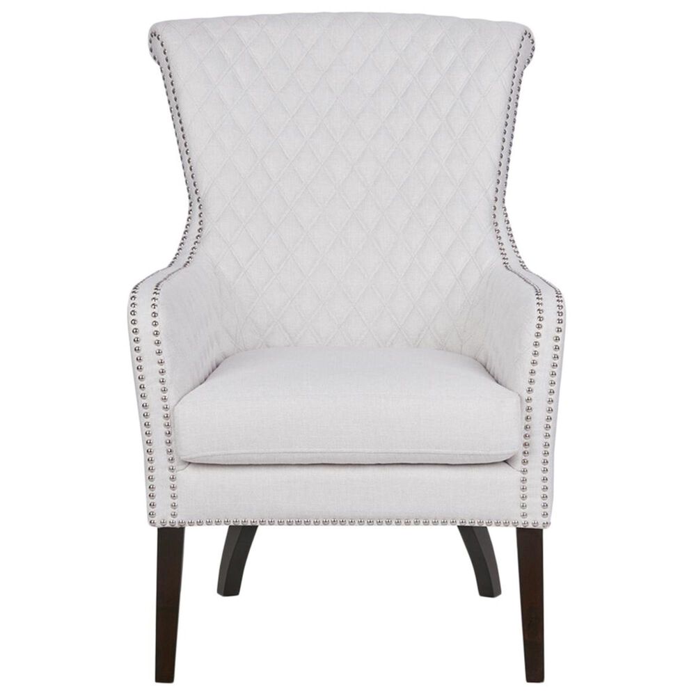 Hampton Park Heston Accent Chair with Bisque Cushion in Natural and Morocco, , large