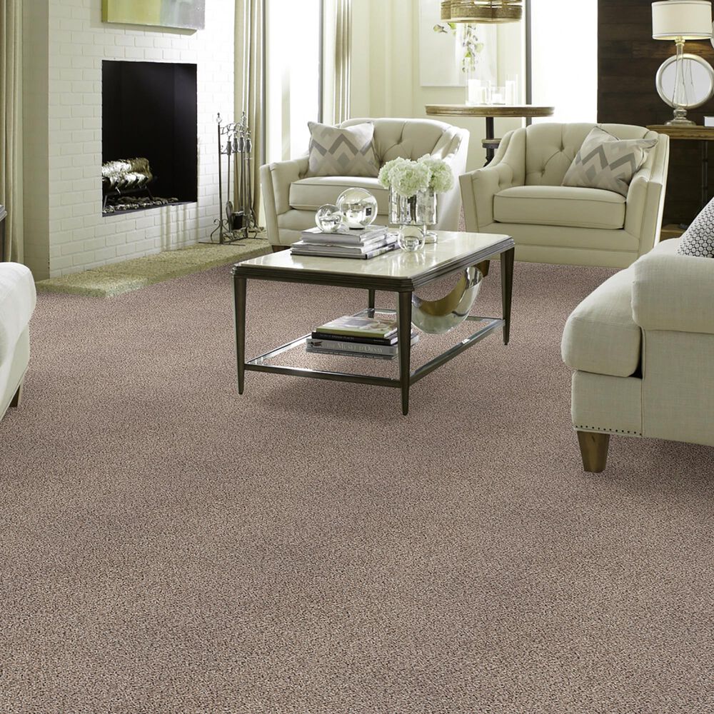 Shaw Foundations Take The Floor Accent Blue Carpet in Everest, , large