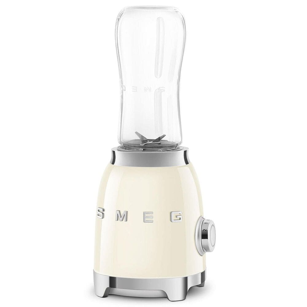 SMEG 2-Speed Personal Blender in Cream and Chrome, , large