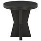 Ashley Galliden Round End Table in Aged Black, , large
