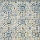Safavieh Evoke EVK252C 10" x 14" Ivory and Blue Area Rug, , large