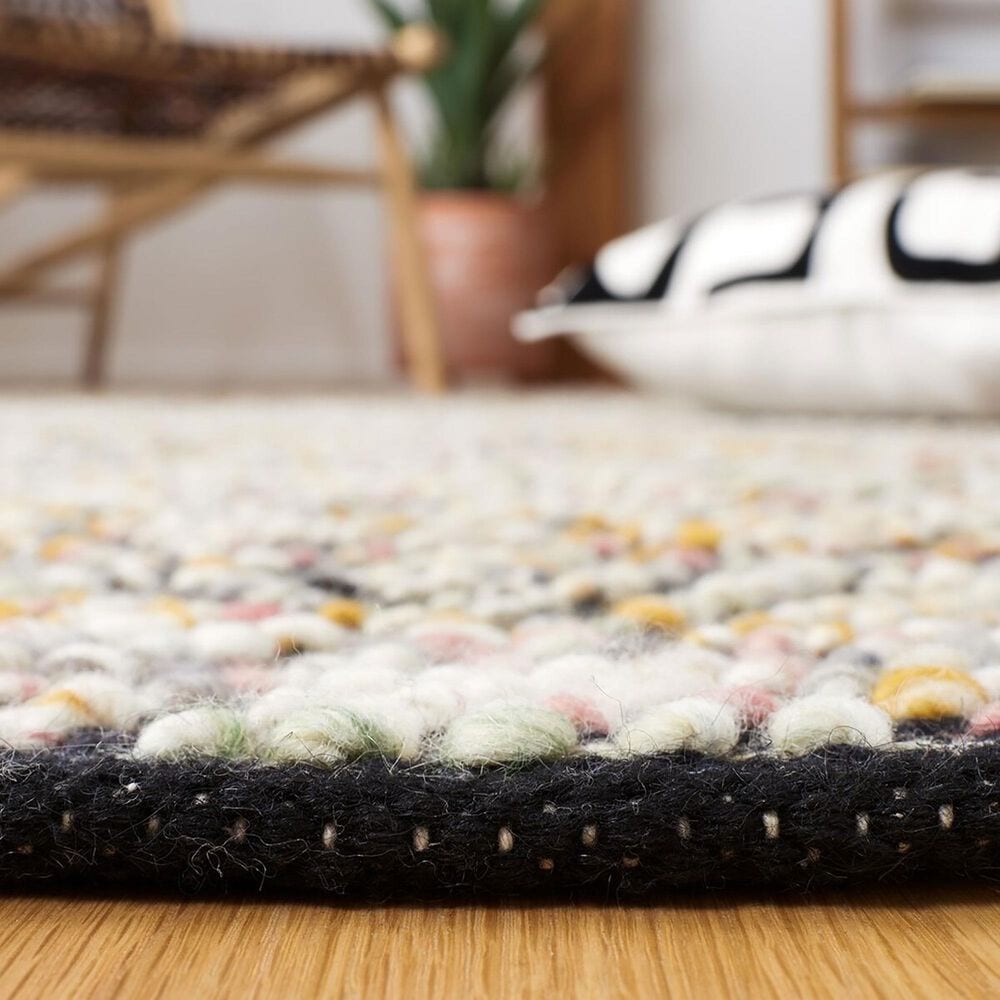 Safavieh Natura NAT615Z 3&#39; x 5&#39; Ivory and Black Area Rug, , large