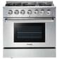 Thor Kitchen 5.2 Cu. Ft. Professional Liquid Propane Range in Stainless Steel, , large
