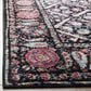 Safavieh Adirondack ADR203Z 2"6" x 8" Black and Fuchsia Runner, , large