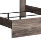 Ashley Ralinksi Queen Panel Bed in Gray, , large
