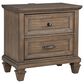 New Heritage Mariana 5 Piece King Bedroom Set in Vintage Mocha with Panel Bed, Dresser, Mirror, Nightstand and Chest, , large