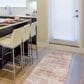 Central Oriental Rugease Velveteen Cinzia Multicolor 2"3" x 6" Runner, , large