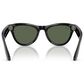 Rayban Glasses Skyler Gen 2 Sunglasses with Green Lenses in Shiny Black, , large