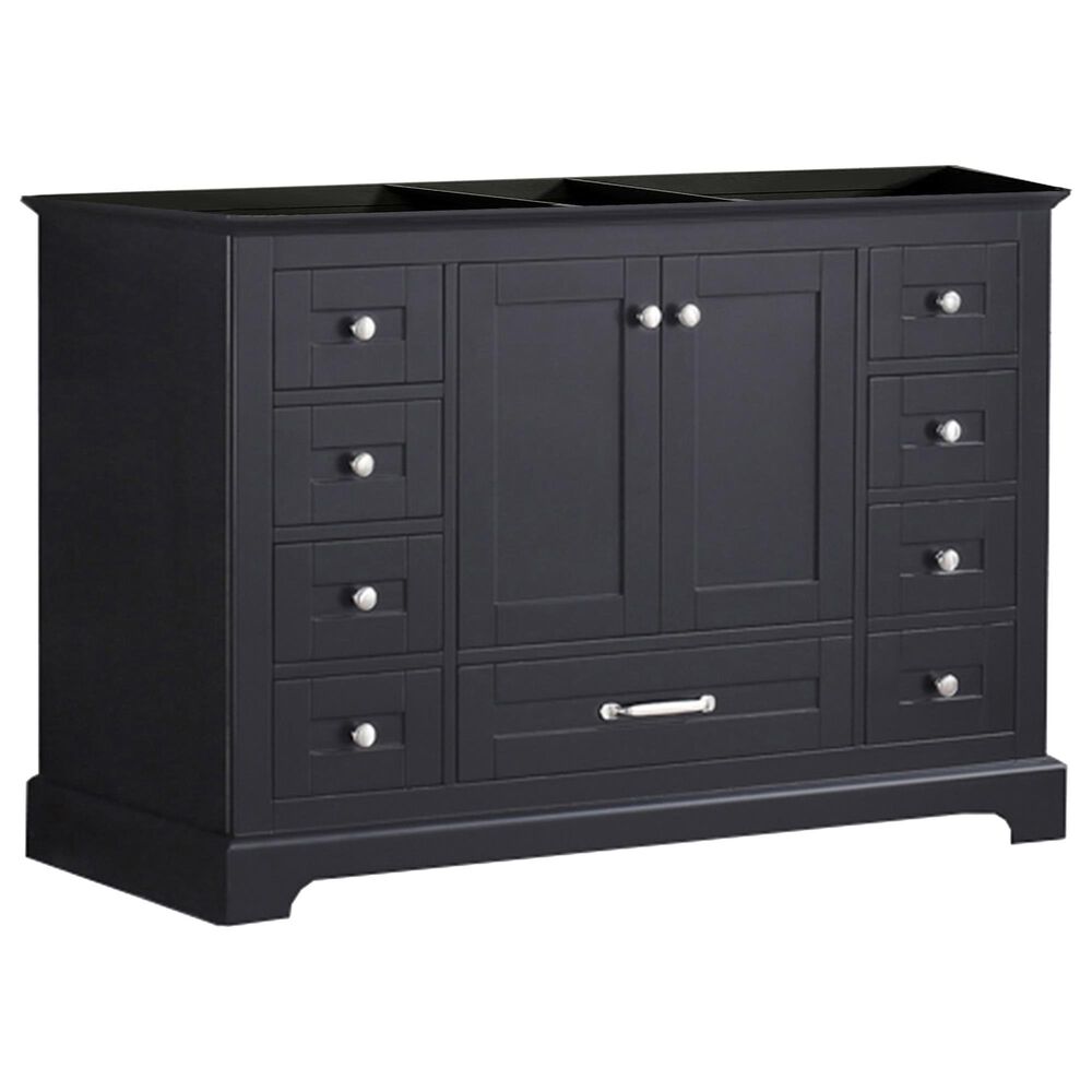 Lexora Home Dukes 48" Single Bathroom Vanity Cabinet Only in Espresso, , large