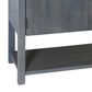 Stylecraft Lamps Inc 2-Door Chest with Drawer in Gray Blue, , large