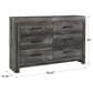 Ashley Wynnlow Dresser in Gray, , large
