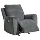 Ashley Barnsana Power Recliner in Gravel, , large