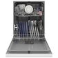 GE Appliances 24" Electronic Touch Built-In Dishwasher in White, , large