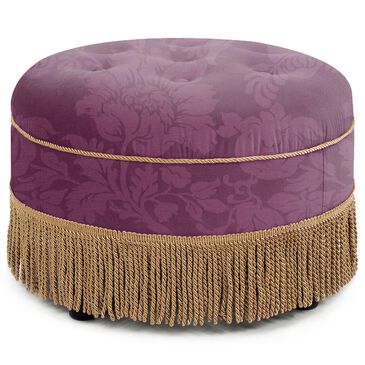 Jennifer Taylor Home Yolanda Standard Ottoman in Purple and Gold, , large