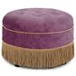 Jennifer Taylor Home Yolanda Standard Ottoman in Purple and Gold, , large