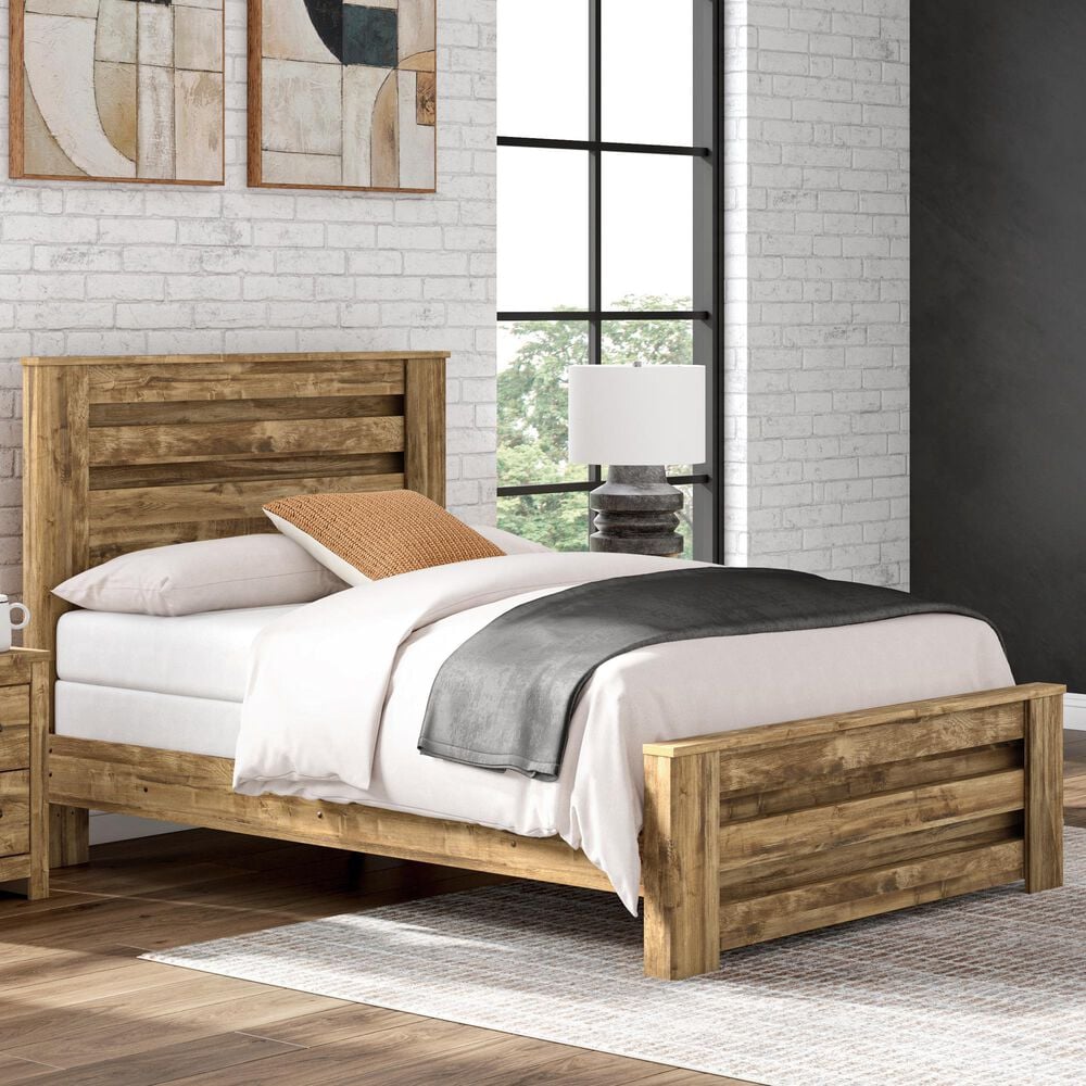 Ashley Maystonna Queen Panel Bed in Brown, , large