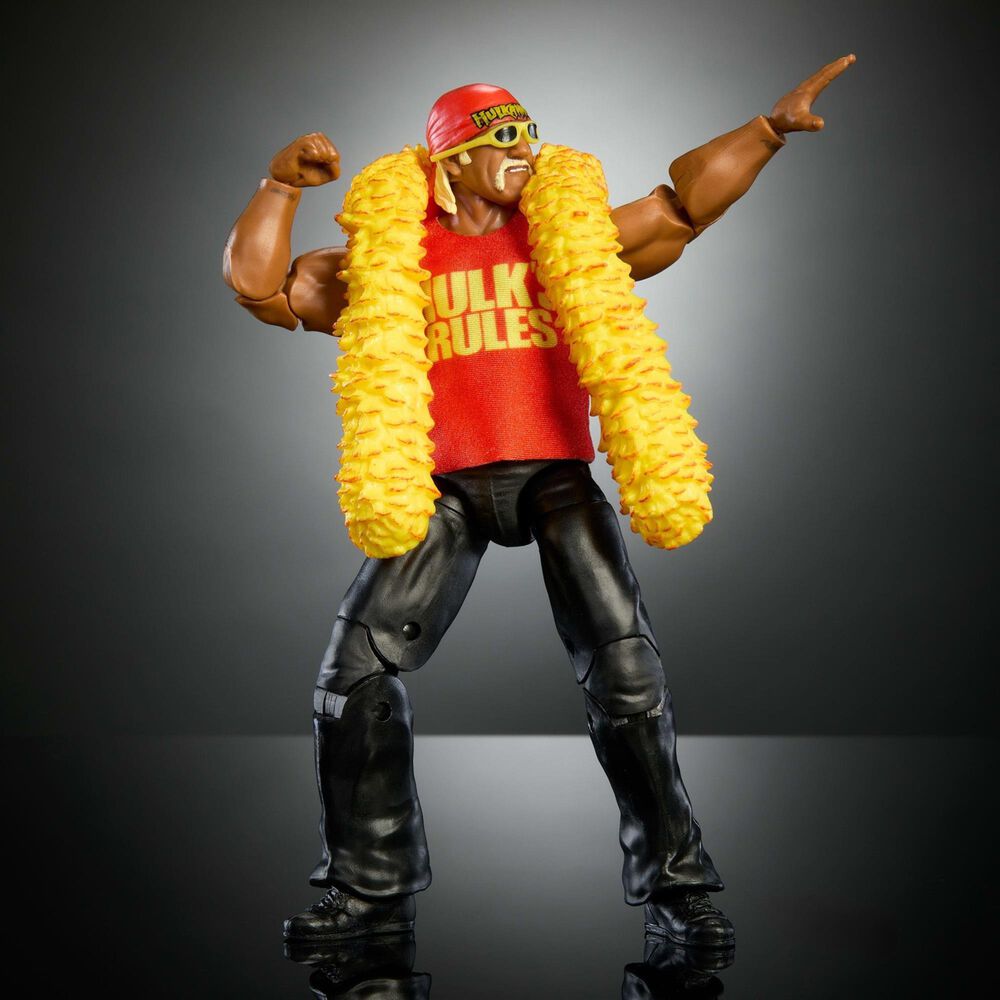 Mattel Elite Premium Live Event Hulk Hogan Action Figure in Multicolor, , large