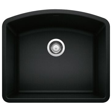 Blanco Diamond Single Bowl Kitchen Sink in Coal Black, , large