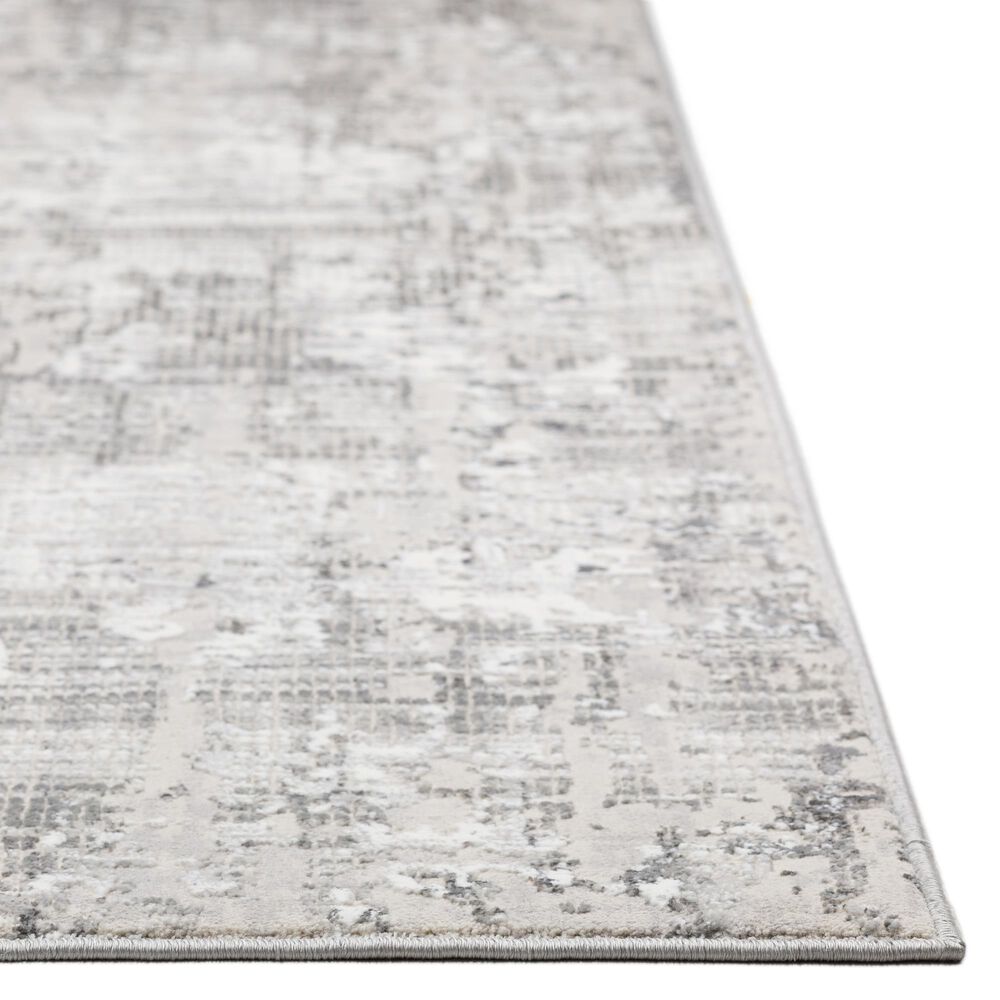 Dalyn Rug Company Rhodes Striped 7&#39;10&quot; x 10&#39; Silver Area Rug, , large