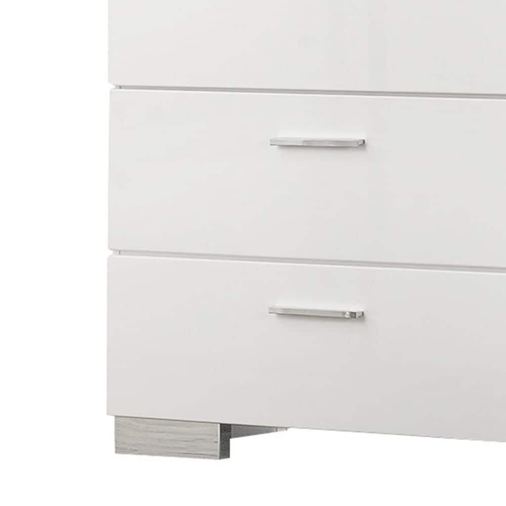 Pacific Landing Felicity Dresser in High Glossy White, , large
