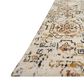 Loloi Torrance TC-12 7"10" x 10"10" Ivory and Taupe Area Rug, , large