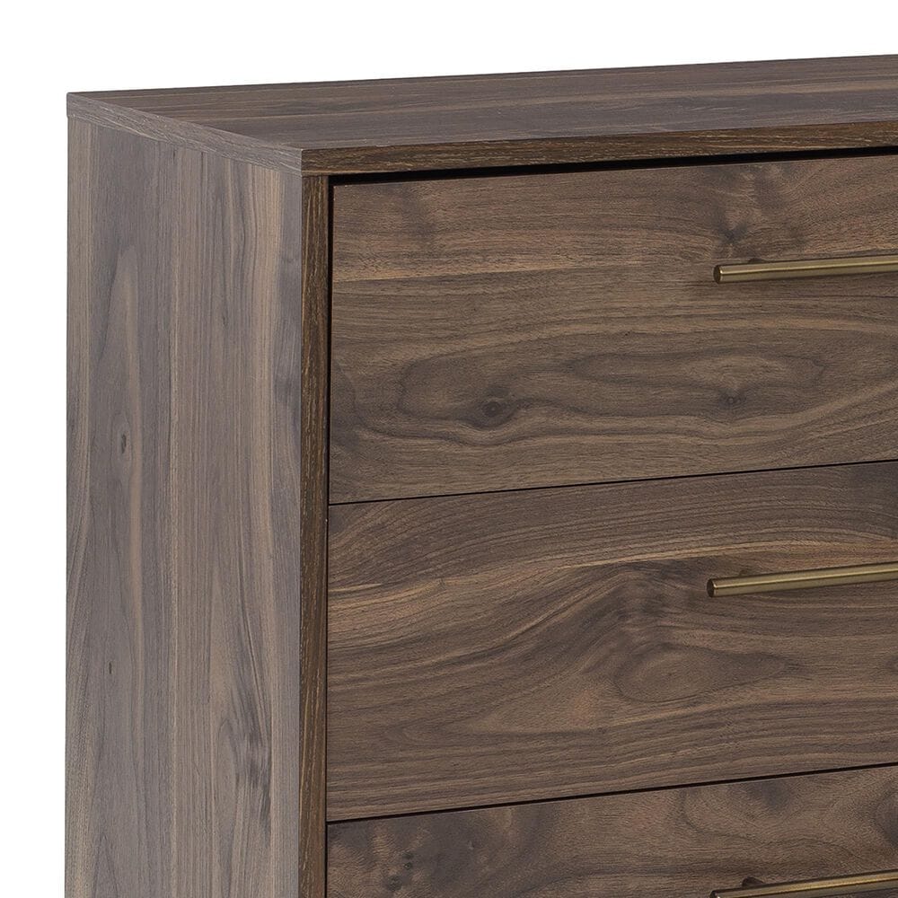 Ashley Calverson 6-Drawer Dresser in Mocha, , large