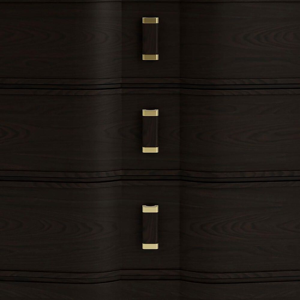 Shannon Hills Lydia 3-Drawer Bachelor&#39;s Chest in Dark Cabernet, , large