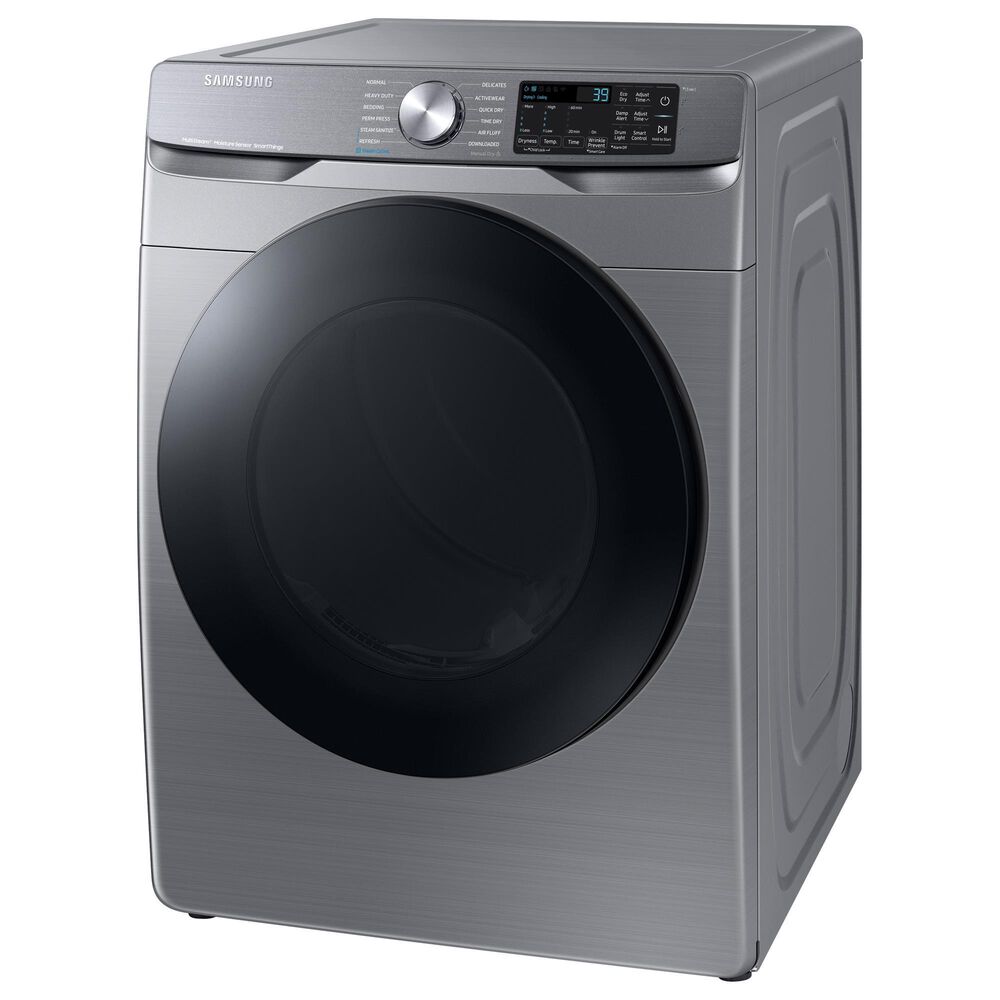 Samsung 7.5 Cu. Ft. Capacity Gas Dryer with Steam in Platinum, , large