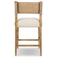Four Hands Ferris Counter Stool in Thames Cream and Winchester Beige, , large