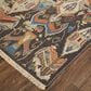 Feizy Leylan 5"6" x 8"6" Charcoal and Multicolor Area Rug, , large